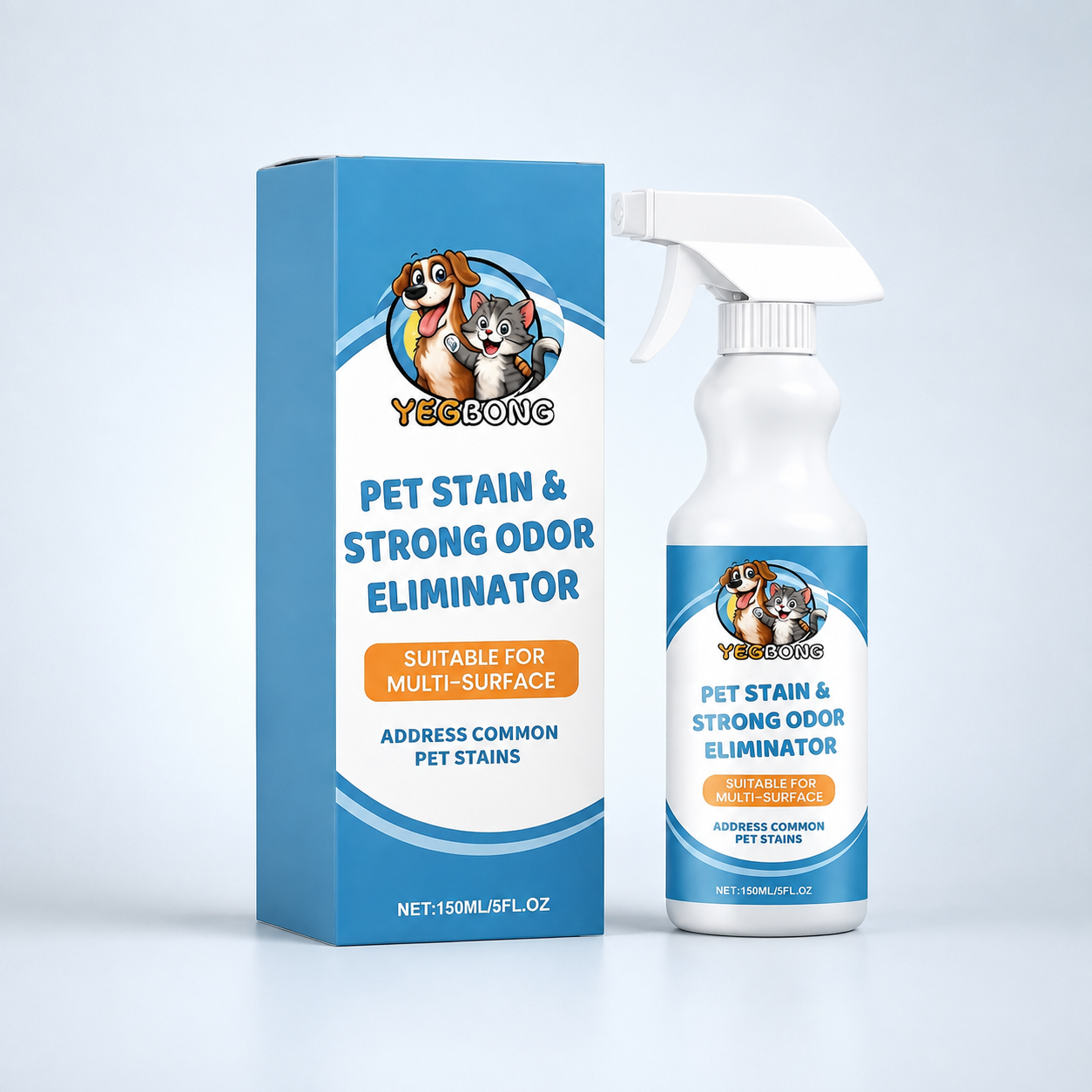 Yegbong Pet Stain & Strong Odor Eliminator