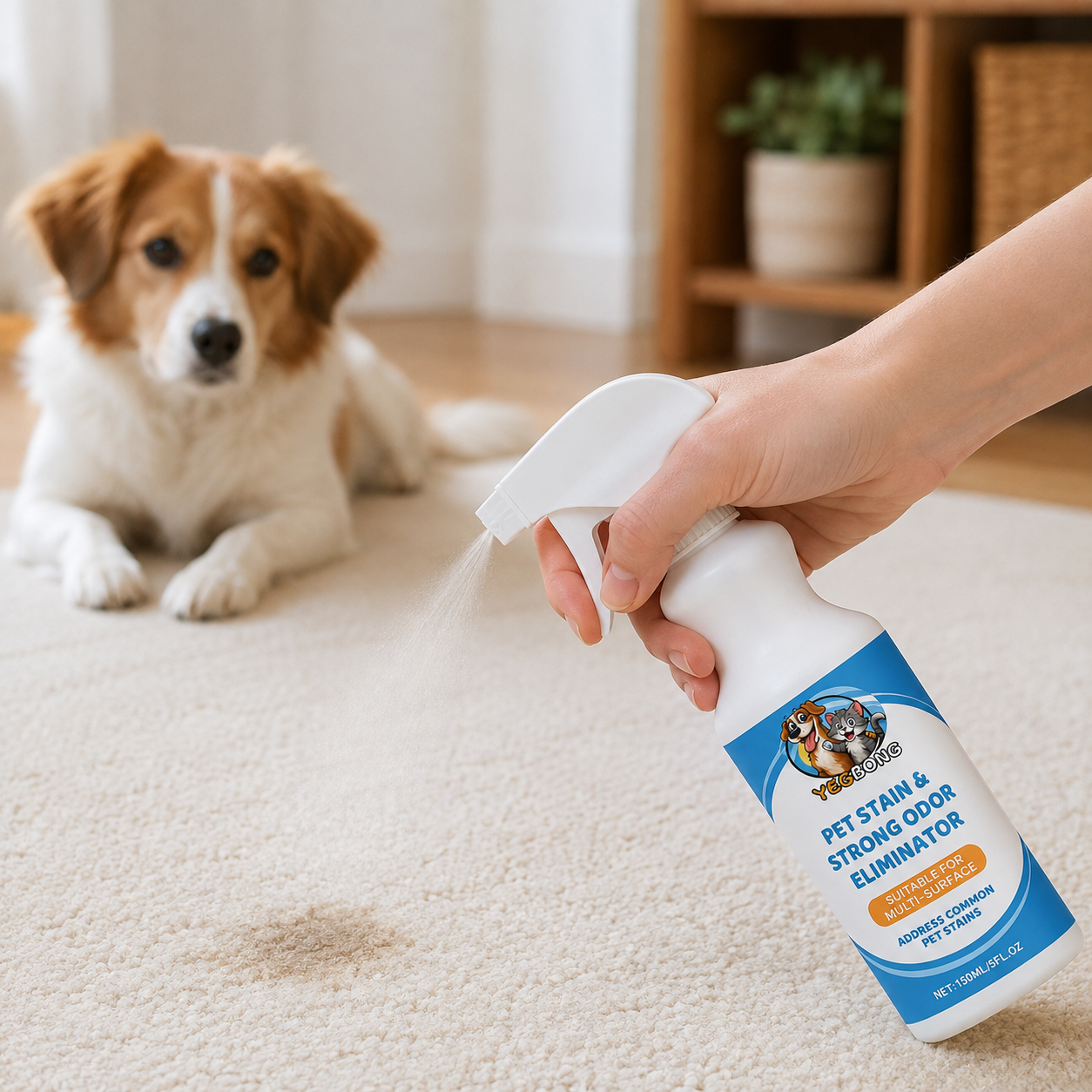 Yegbong Pet Stain & Strong Odor Eliminator